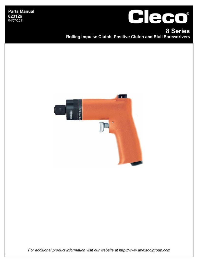 Cleco 8 Series User manual