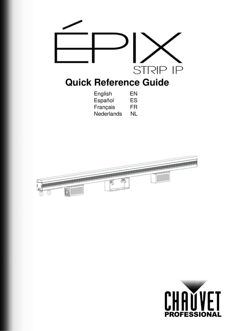 Chauvet EPIX Strip IP User manual