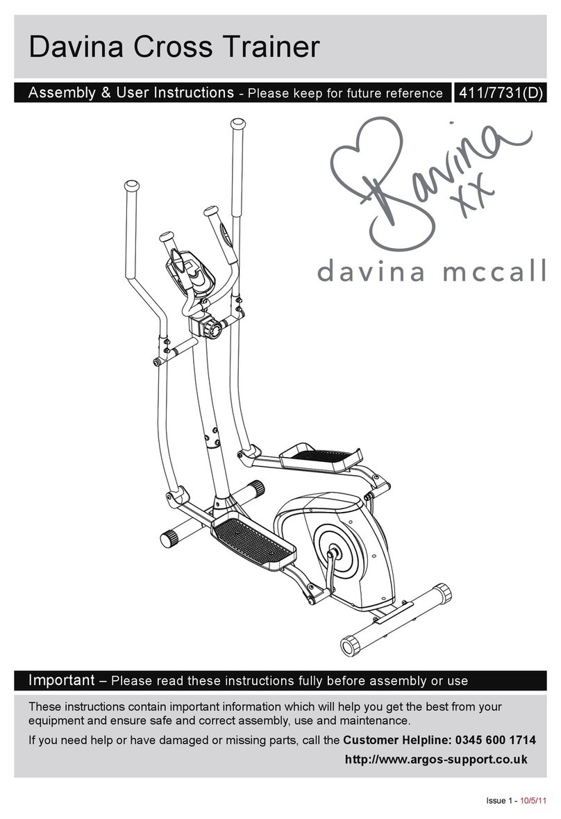 Argos DAVINA Assembly & user instructions