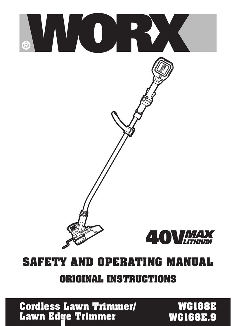 Worx WG168E Installation manual