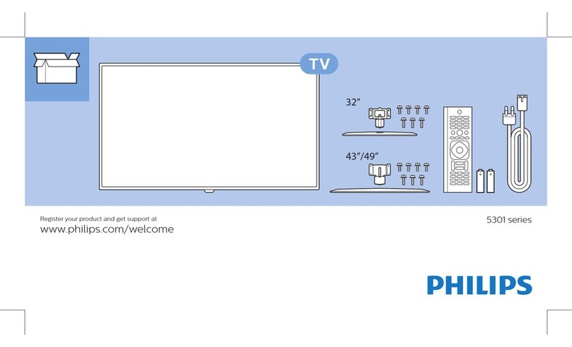 Philips 43PFT5301 Installation instructions