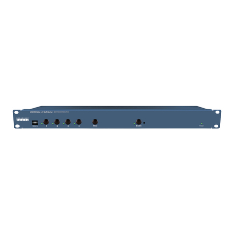 Broadcast Tools Universal 4.1 MLR/Serial User manual