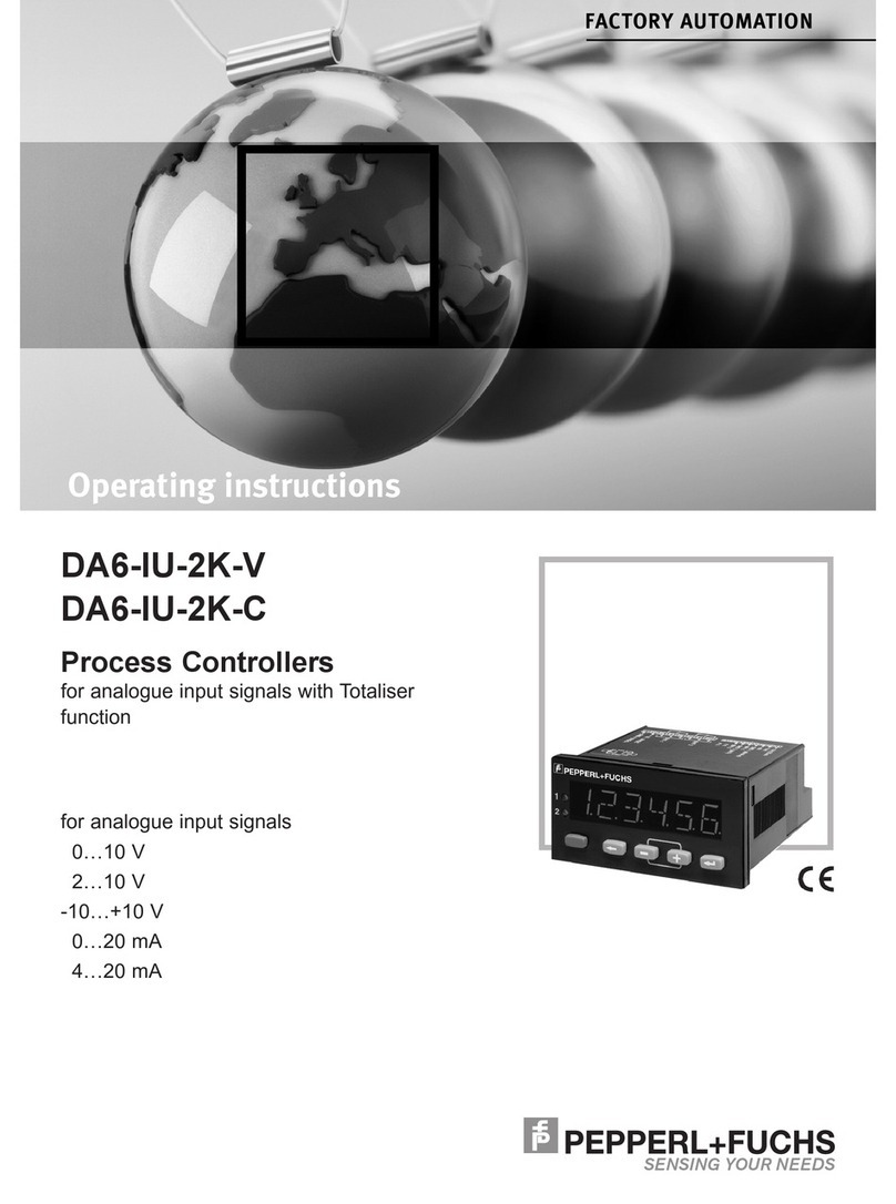 Pepperl+Fuchs DA6-IU-2K-V User manual