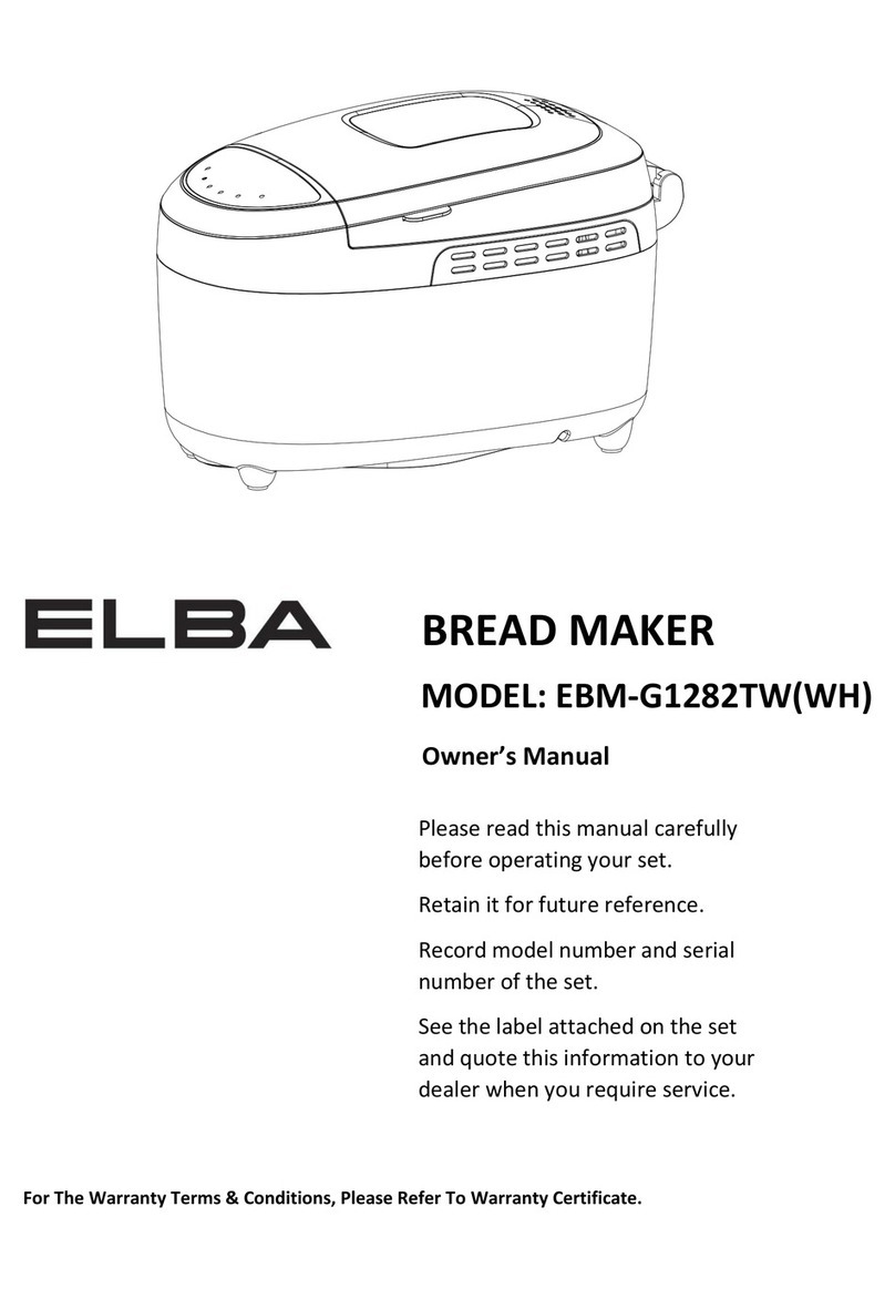 Elba EBM-G1282TW(WH) owner's manual