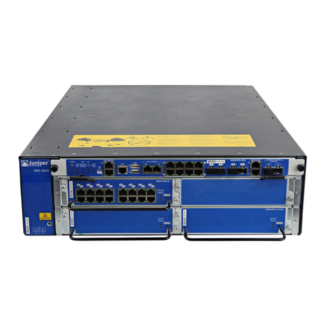 Juniper SRX3400 Installation instructions