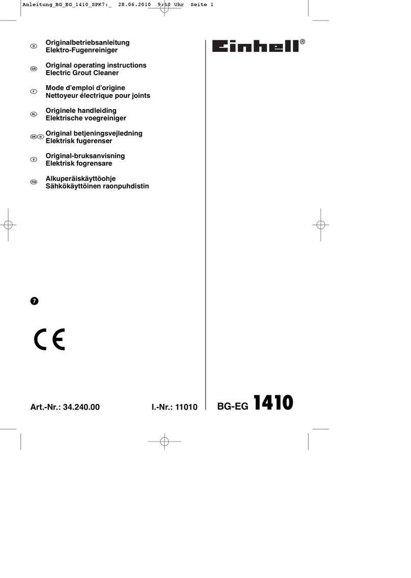 EINHELL BG-EG 1410 User manual