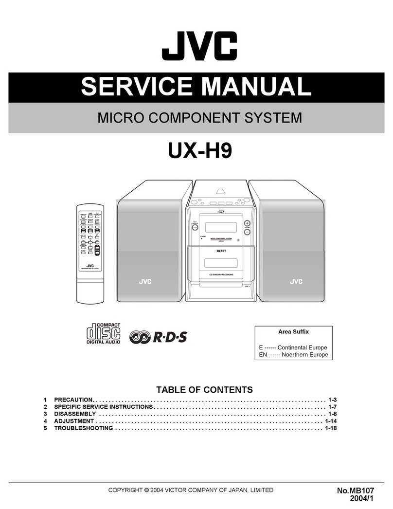 JVC UX-H9 User manual
