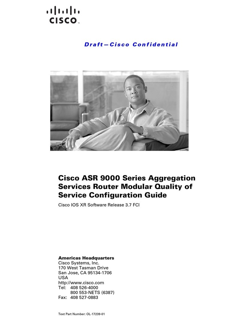 Cisco ASR 9000 Series User manual