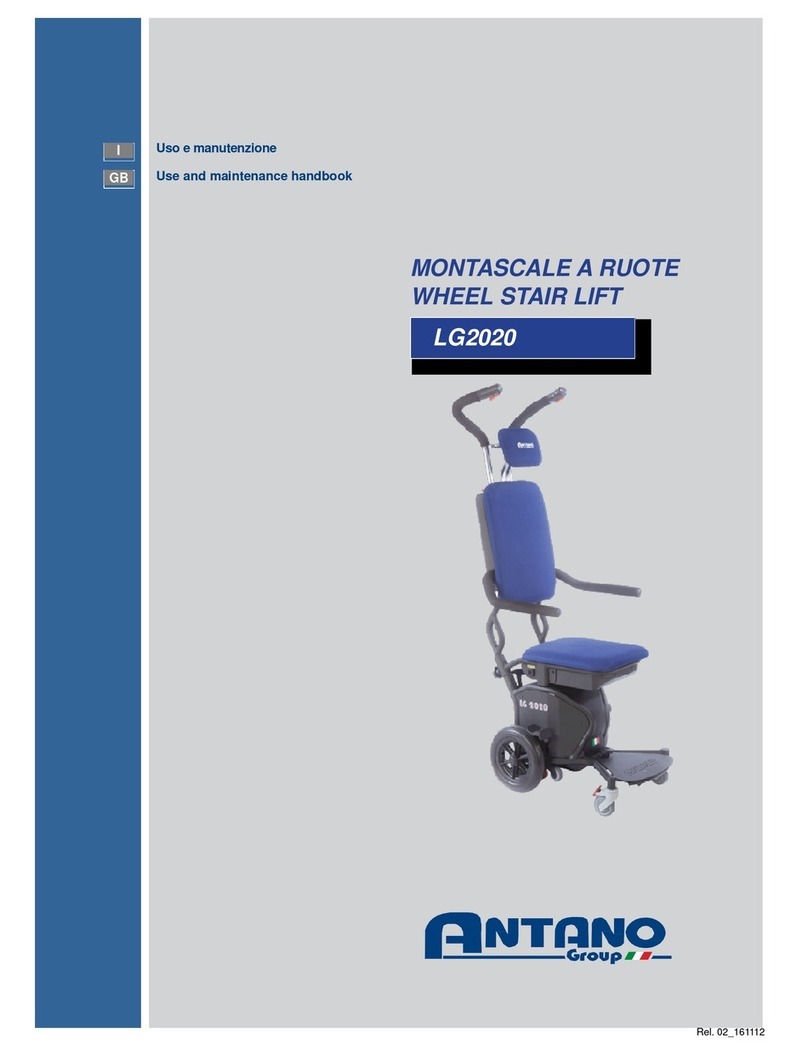 Antano Group LG2020 Use and maintenance handbook