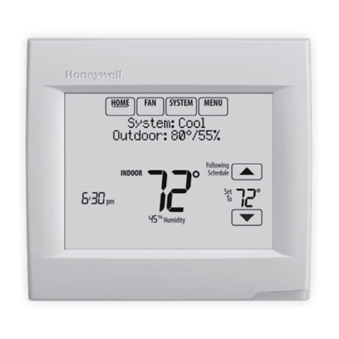Honeywell Wi-Fi VisionPRO 8000 series User manual