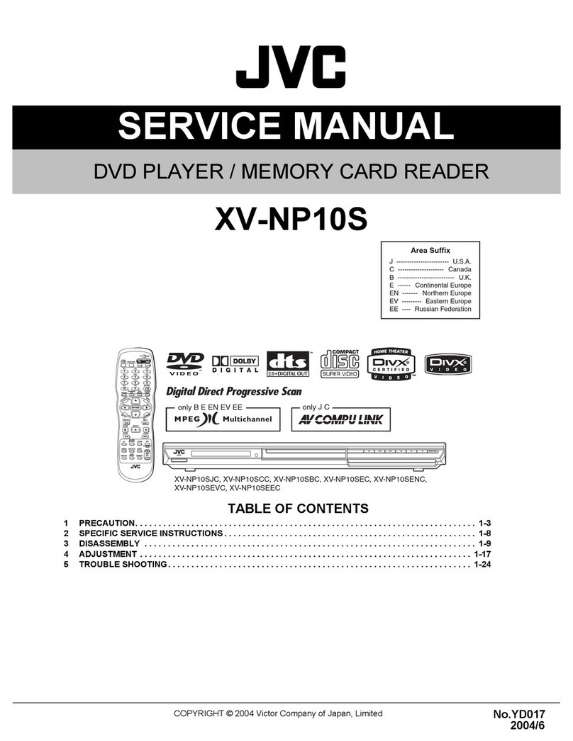 JVC XV-NP10S User manual