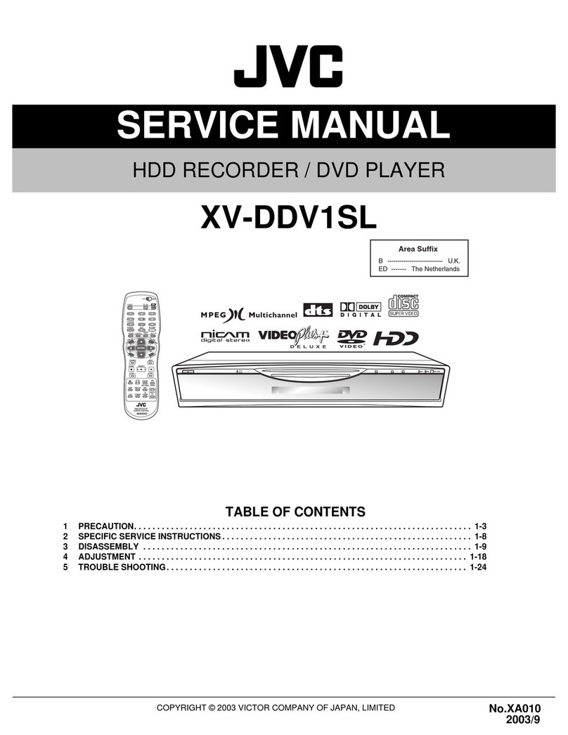 JVC XV-DDV1SL User manual