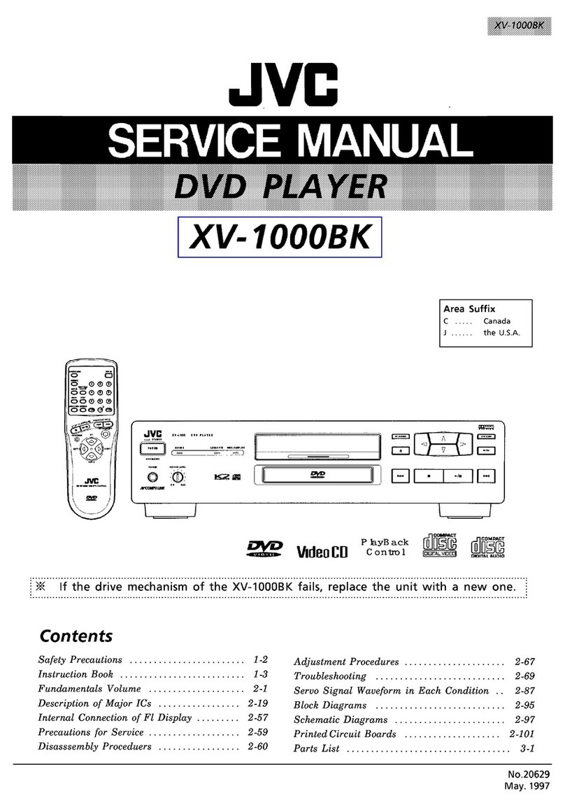 JVC XV-1000BK User manual