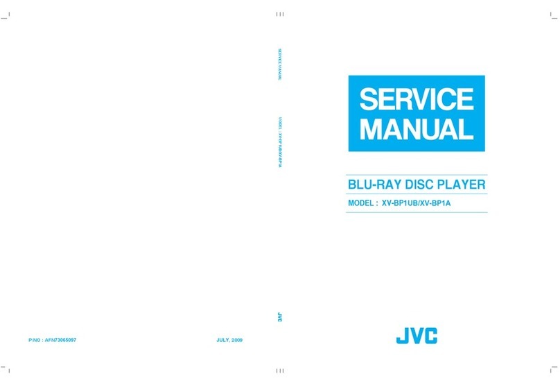 JVC XV-BP1UB User manual