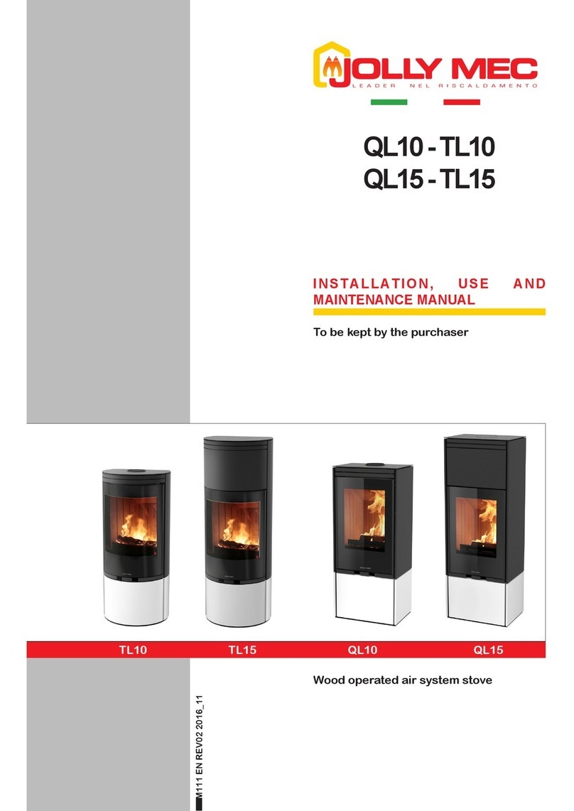 Jolly Mec QL15 Installation, use and maintenance manual Jolly Mec QL15 Installation, use and maintenance manual
