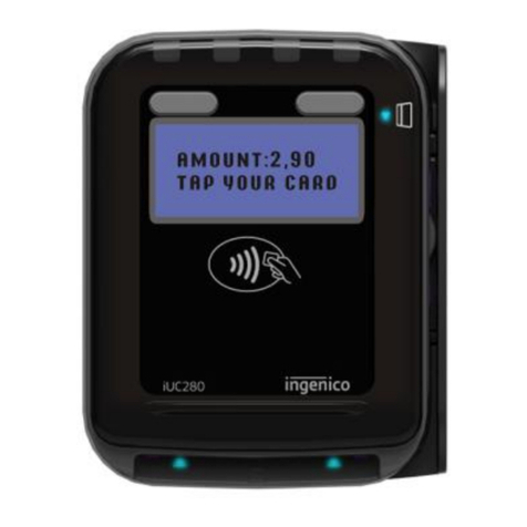 Ingenico iUC280 User manual Ingenico iUC280 User manual