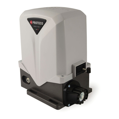 Proteco Mover series Installation and use manual Proteco Mover series Installation and use manual