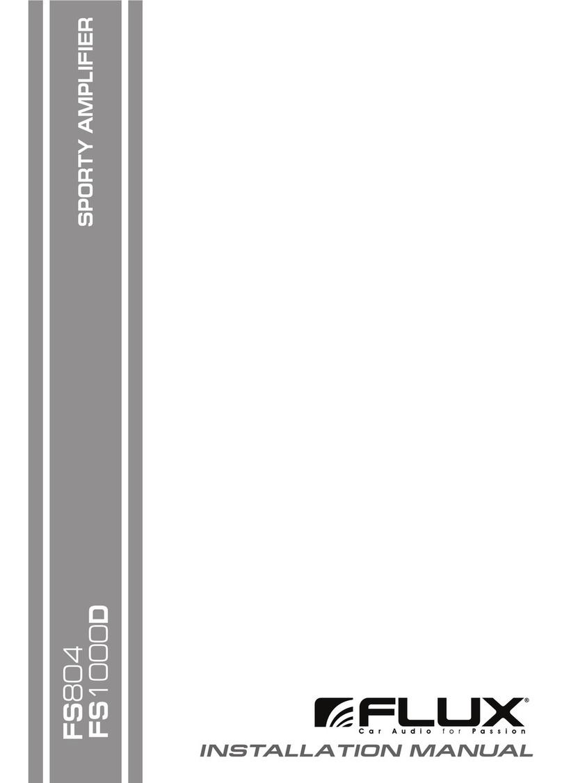 fluxia FS804 installation manual
