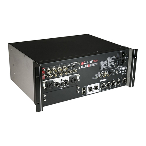 ALLEN & HEATH dLive DM0 MixRack User manual
