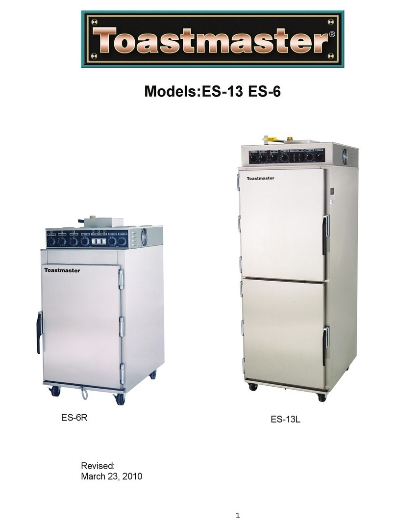 Toastmaster ES-13 manual