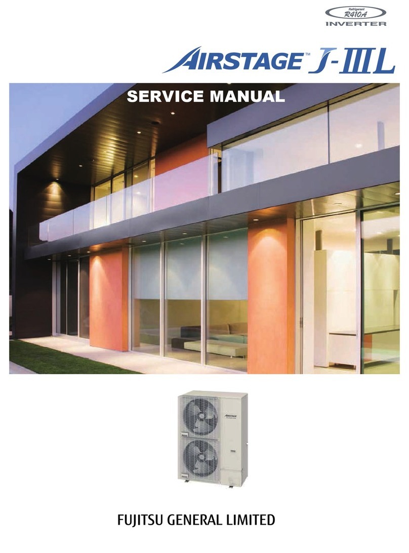Fujitsu AUXB04GALH User manual