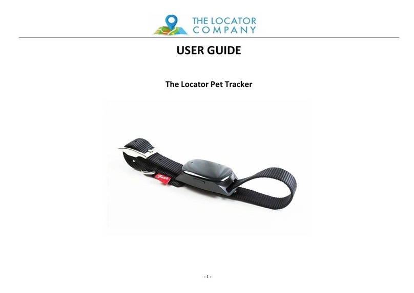 The Locator Company The Locator Pet Tracker user guide The Locator Company The Locator Pet Tracker user guide