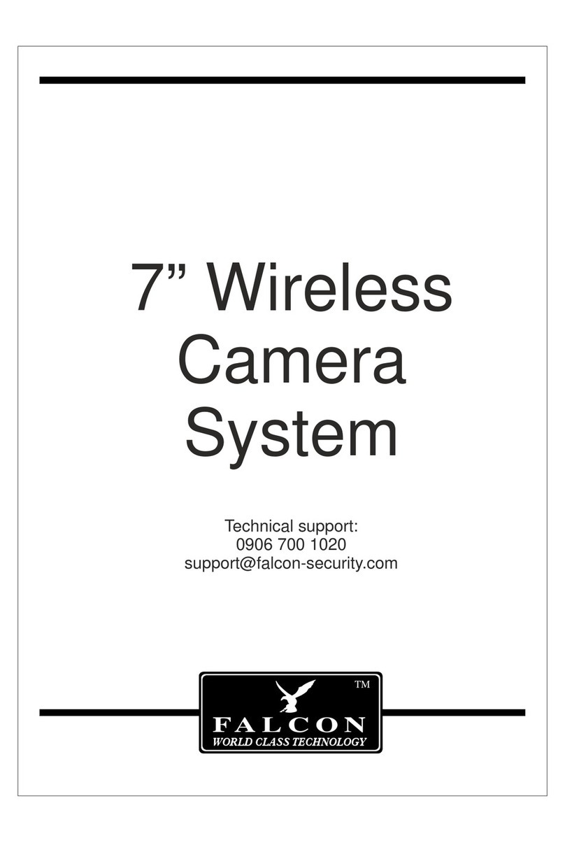 Falcon 7 inch Wireless Camera System manual