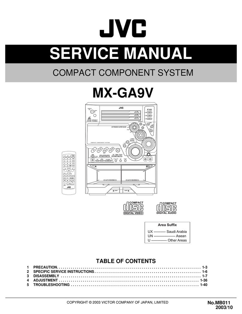 JVC MX-GA9V Service manual
