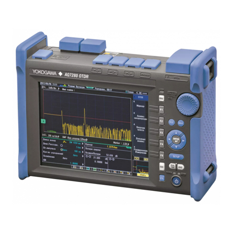 YOKOGAWA AQ7280 OTDR User manual