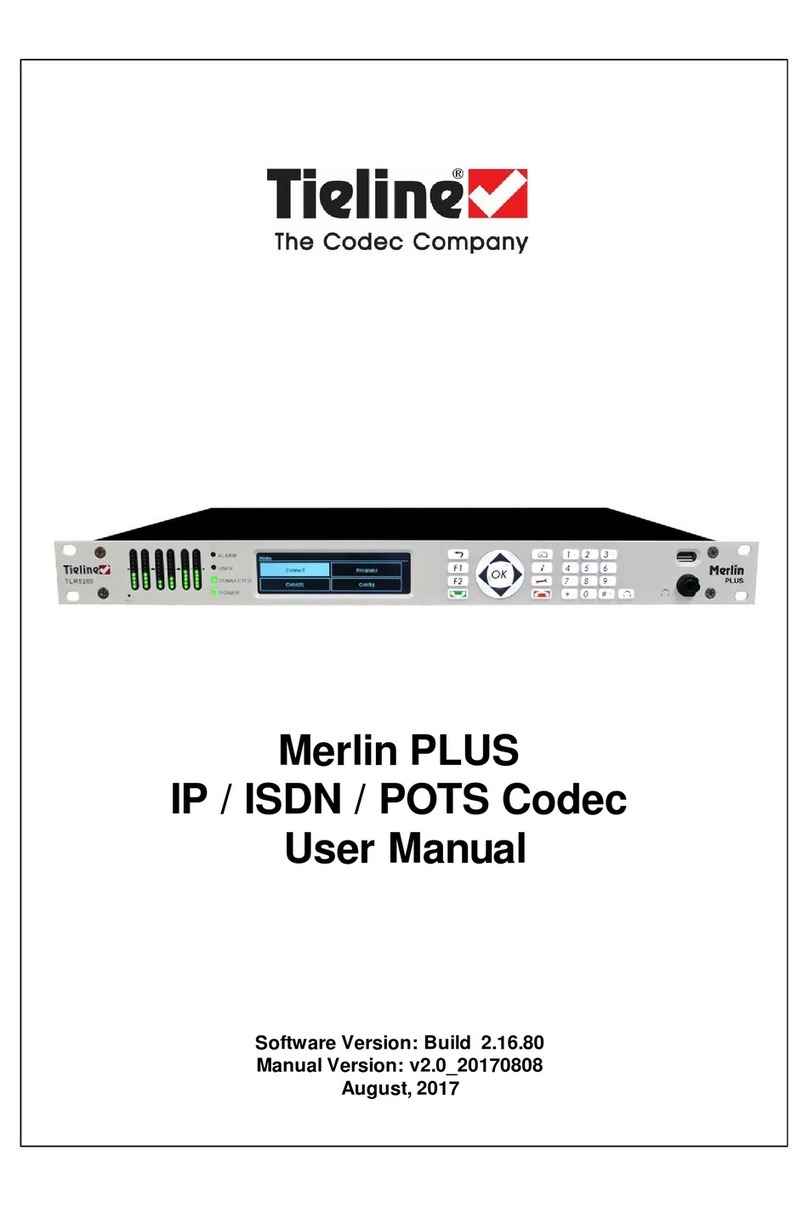 Tieline Merlin PLUS User manual