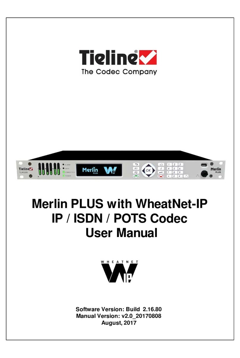 Tieline Merlin PLUS User manual