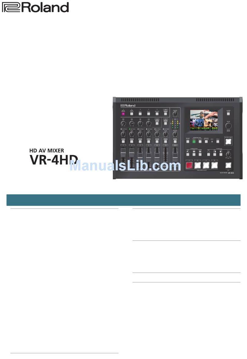 Roland VR-4HD User manual