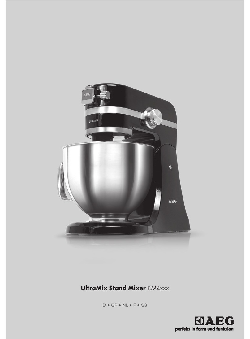 AEG UltraMixKM4 series Instruction book