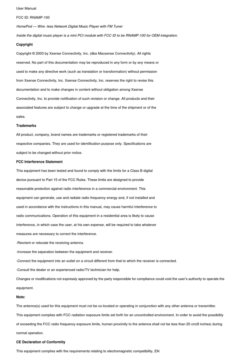 Macsense HomePad user manual