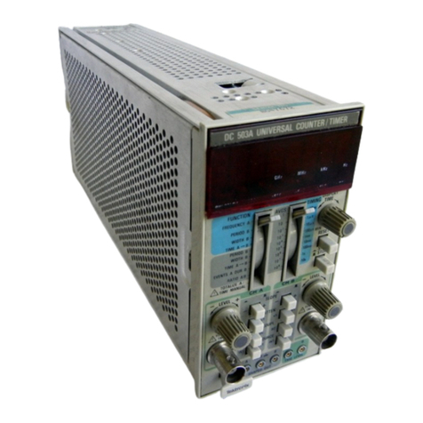 Tektronix DC503a User manual Tektronix DC503a User manual
