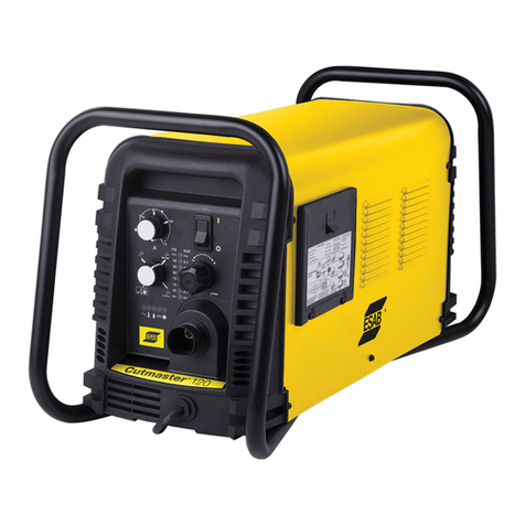 ESAB Cutmaster 120 User manual