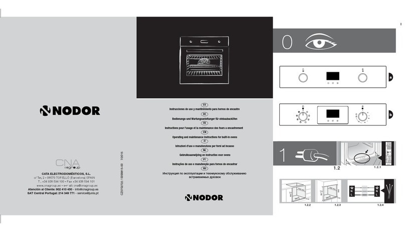 NODOR D7008 Operating and maintenance instructions