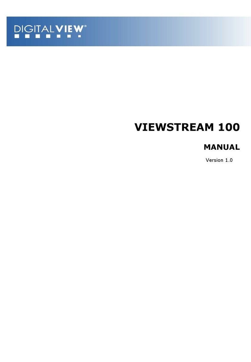 digitalview VIEWSTREAM 100 manual