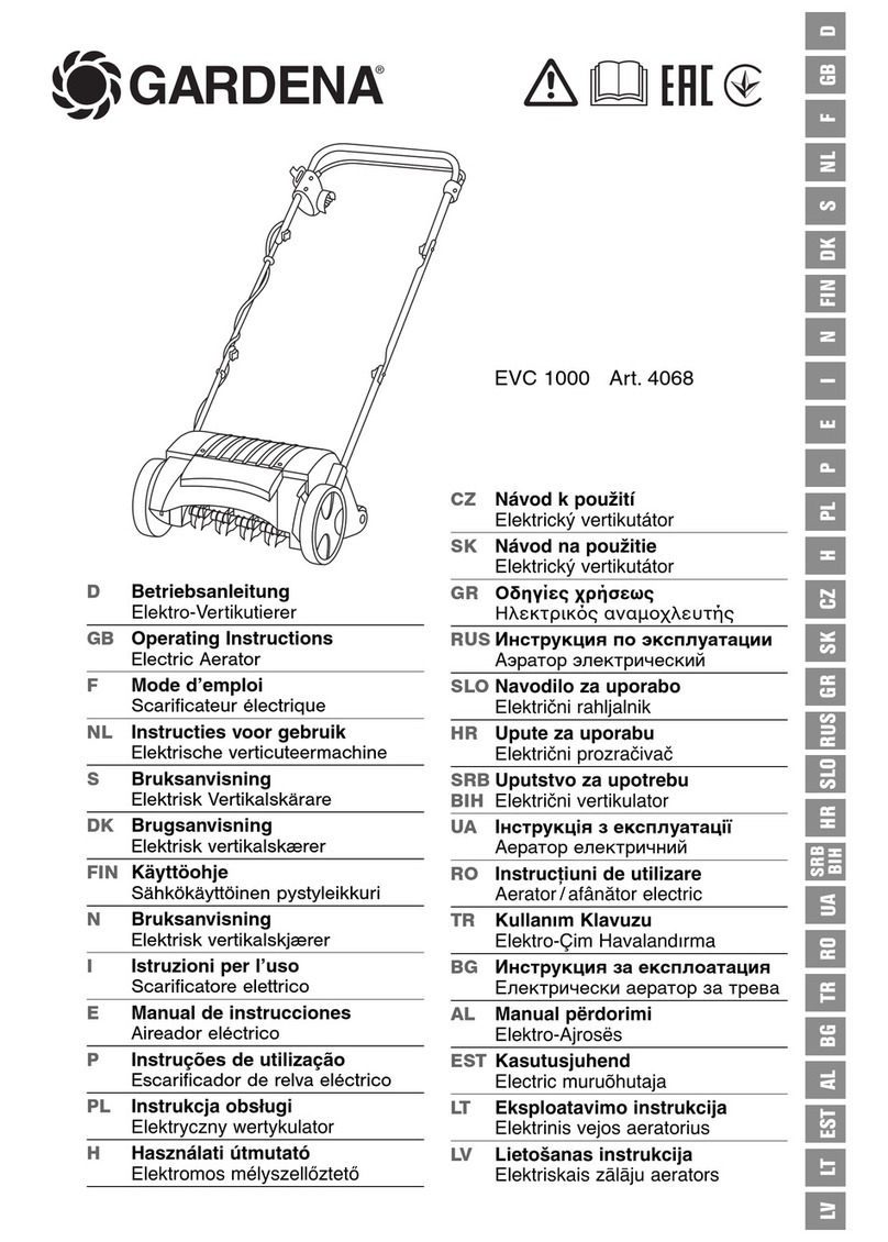 Gardena EVC 1000 User manual