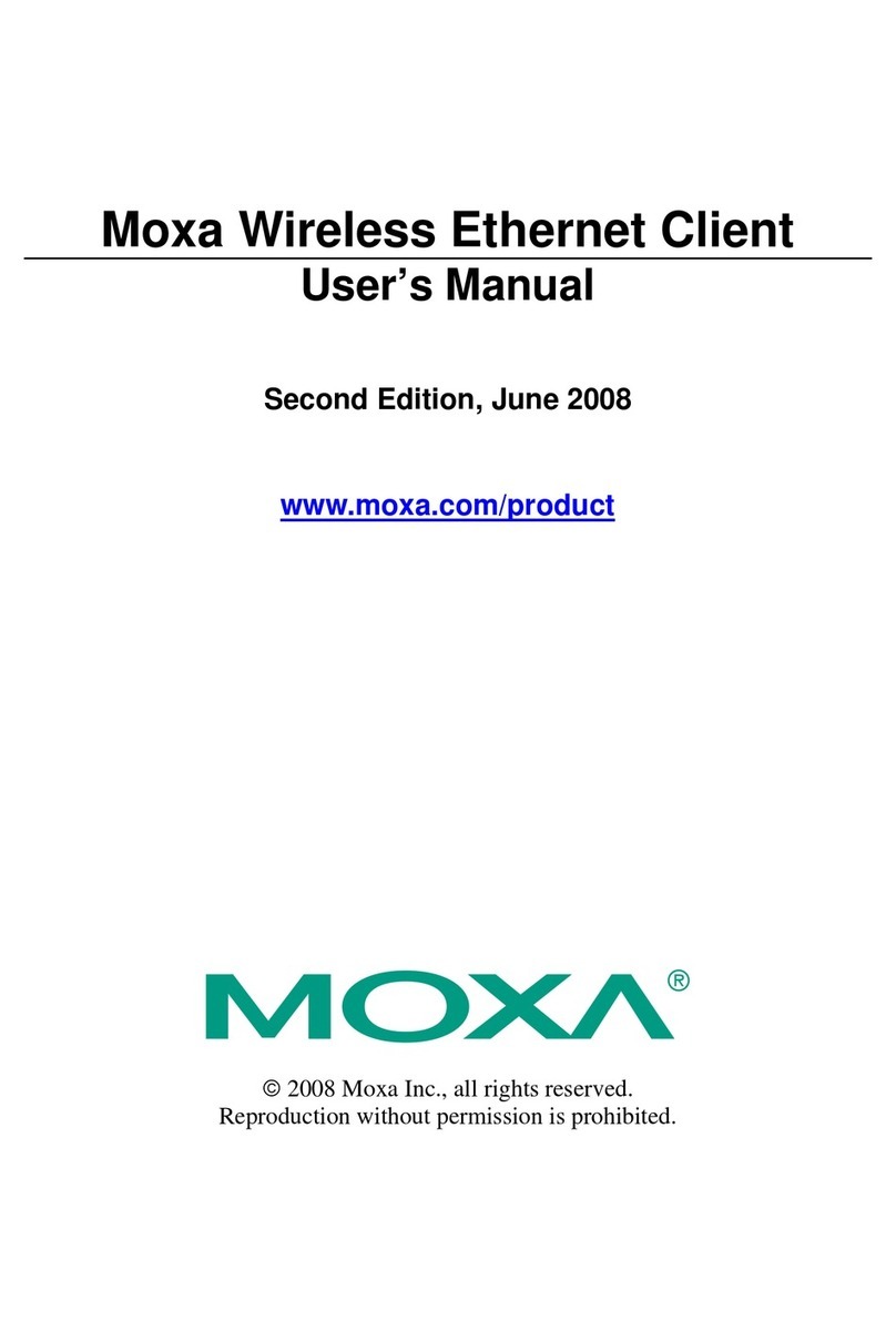 Moxa Technologies NPort NWH650 user manual