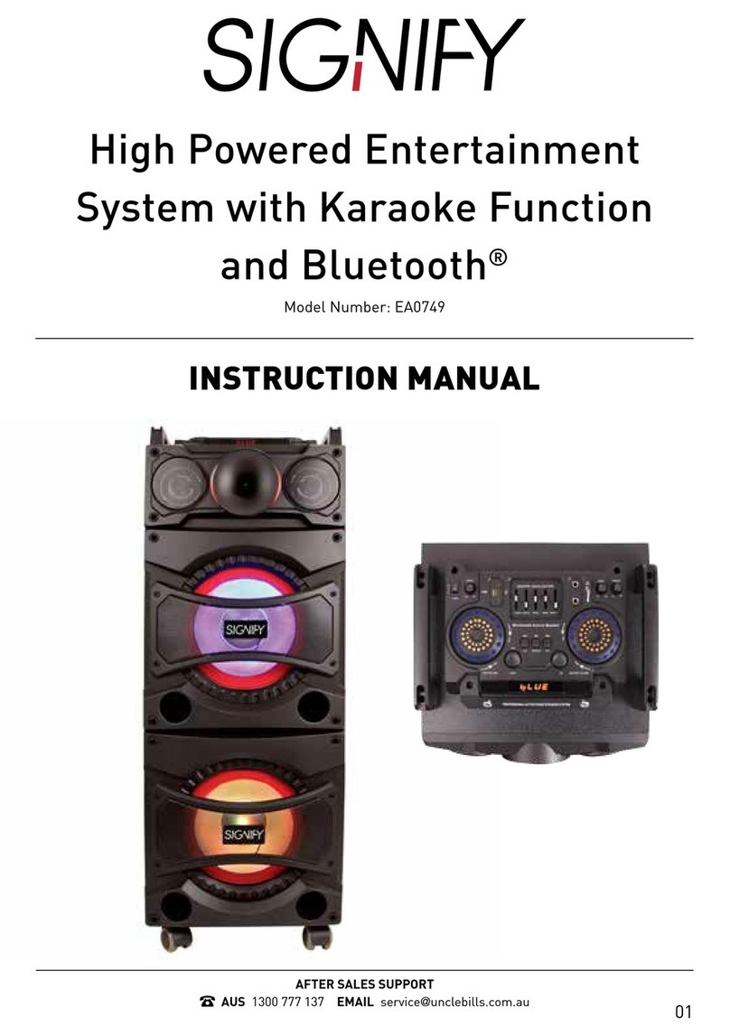 SIGNIFY EA0749 instruction manual