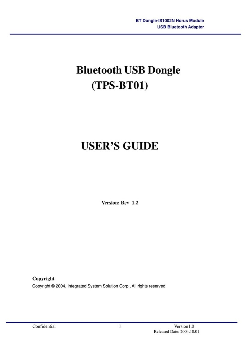 Integrated System Solution TPS-BT01 user guide