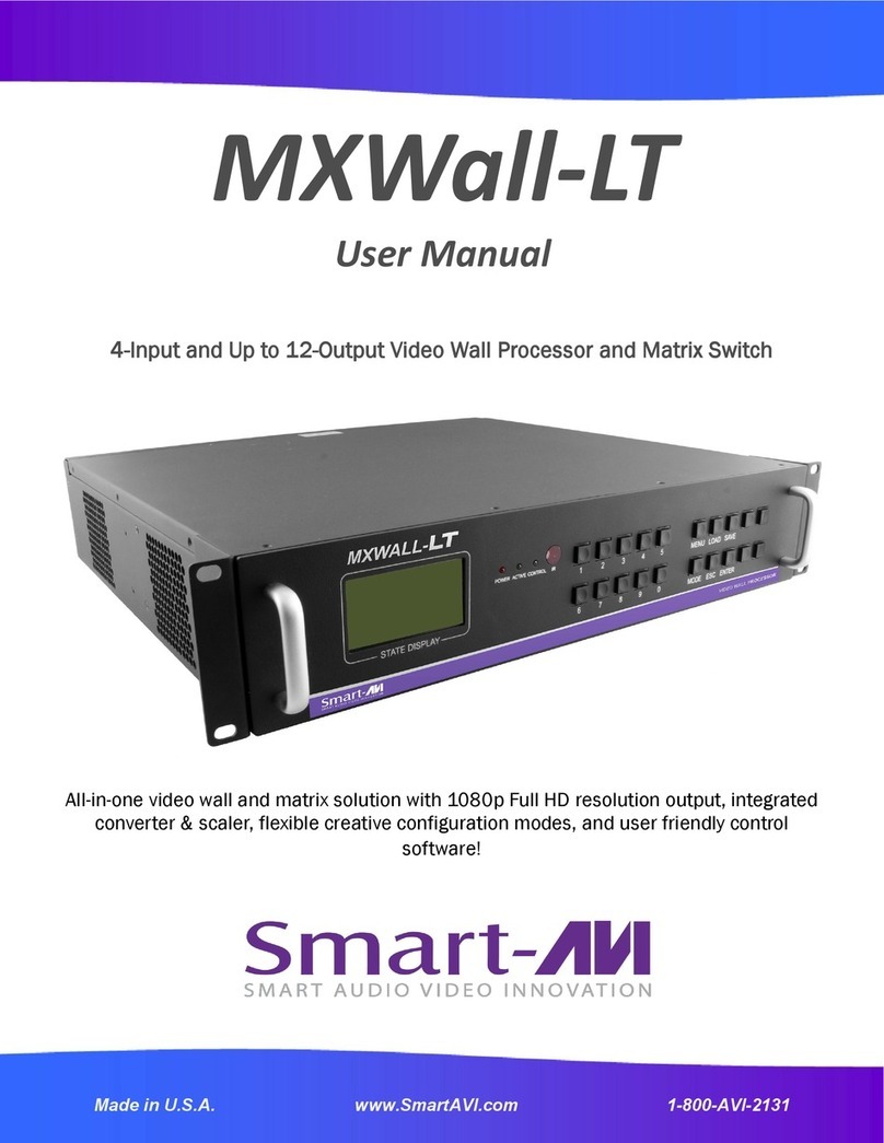 SMART-AVI MXWall-LT user manual