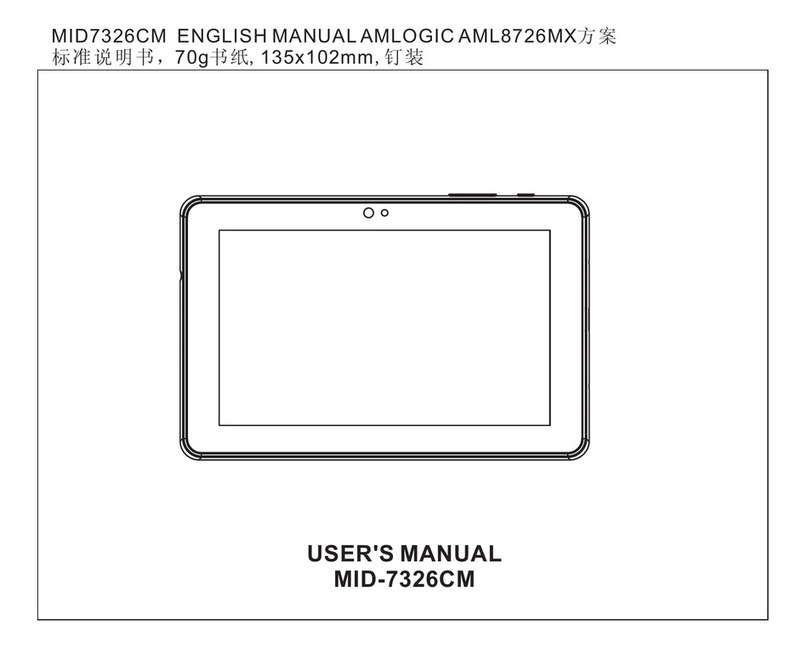 MID MID-7326CM user manual