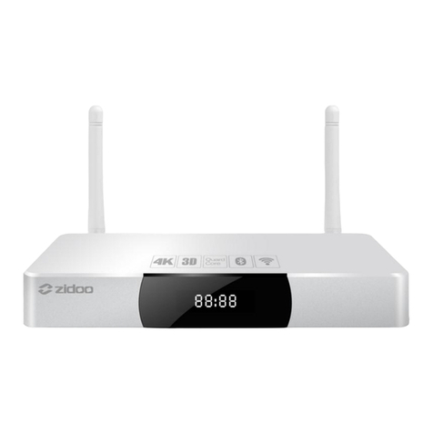 Zidoo X9 user manual