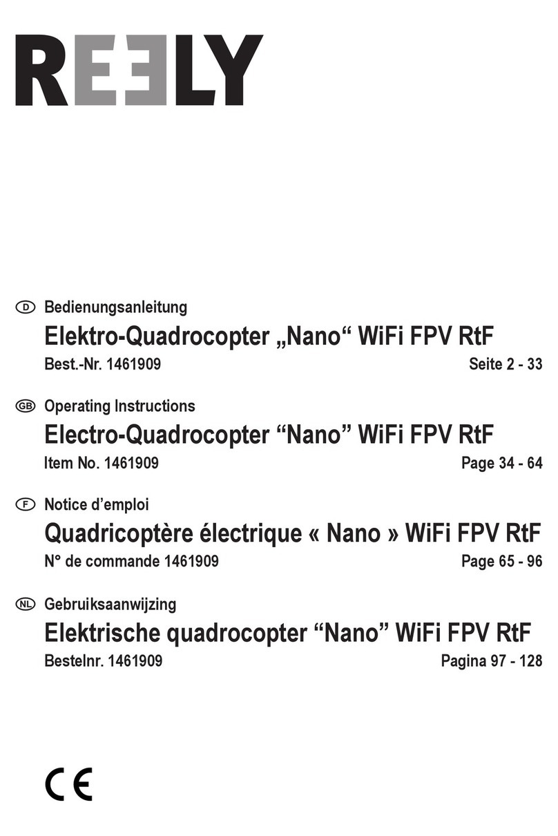 Reely 1461909 Quadrocopter