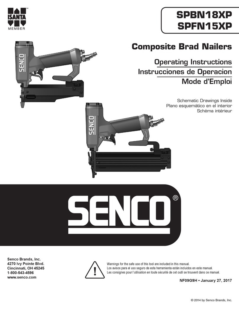 Senco SPBN18XP User manual