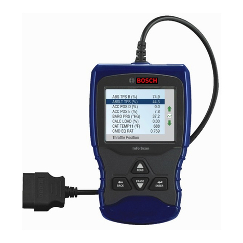 Bosch OBD 2220 INFO SCAN User manual
