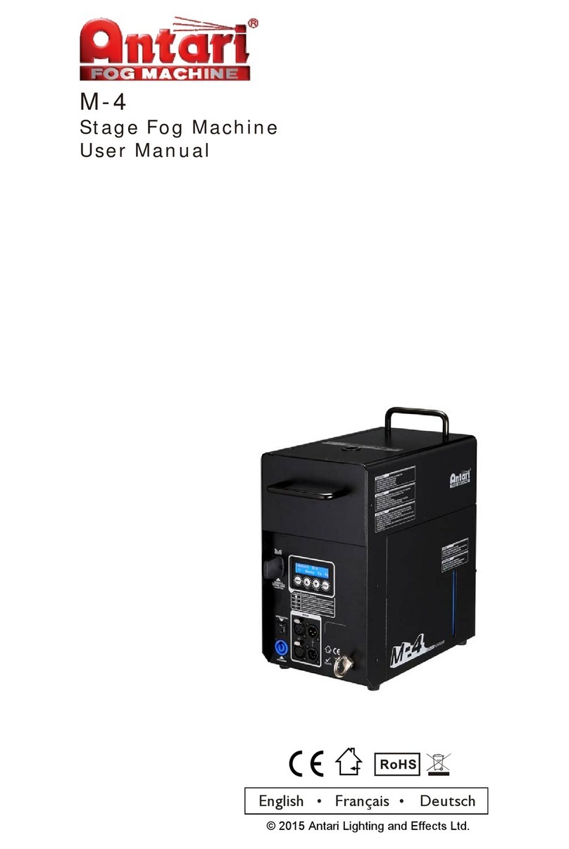 Antari M-4 user manual