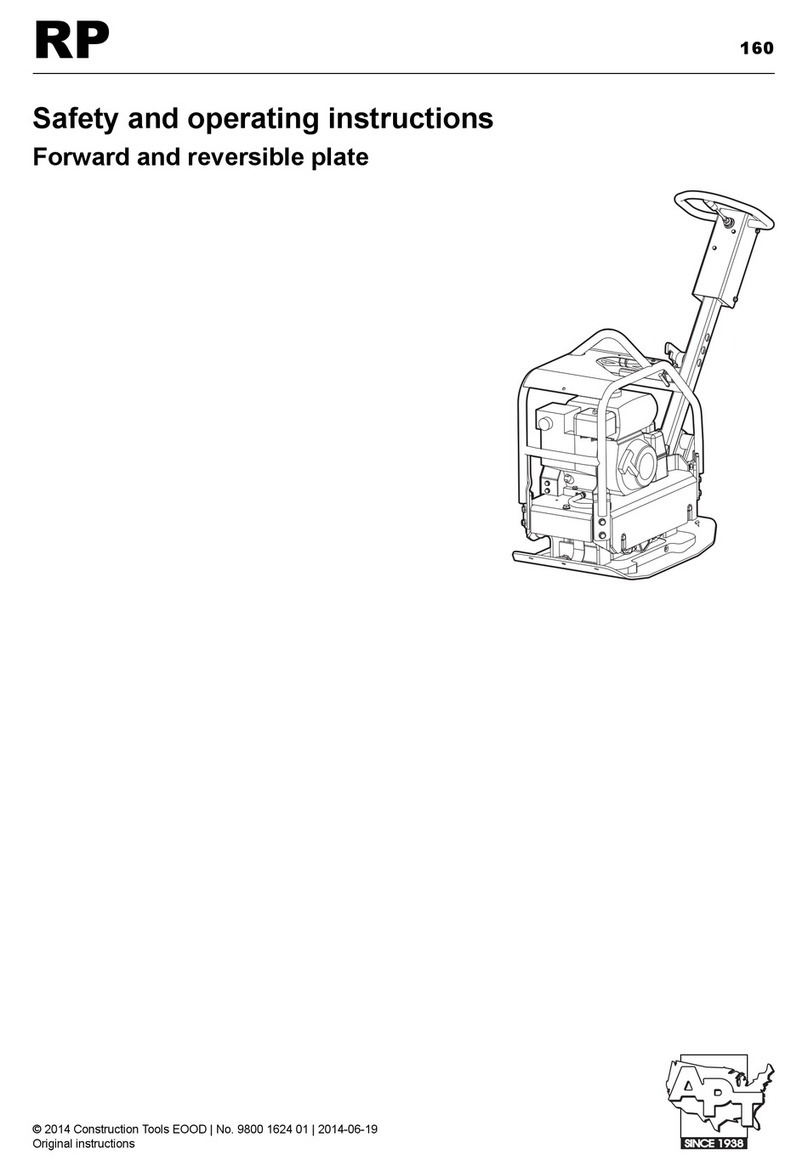 APT RP 160 Safety and operating instructions